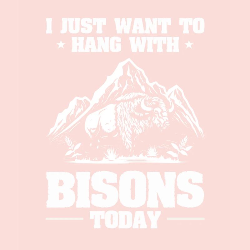 Büffel Bison