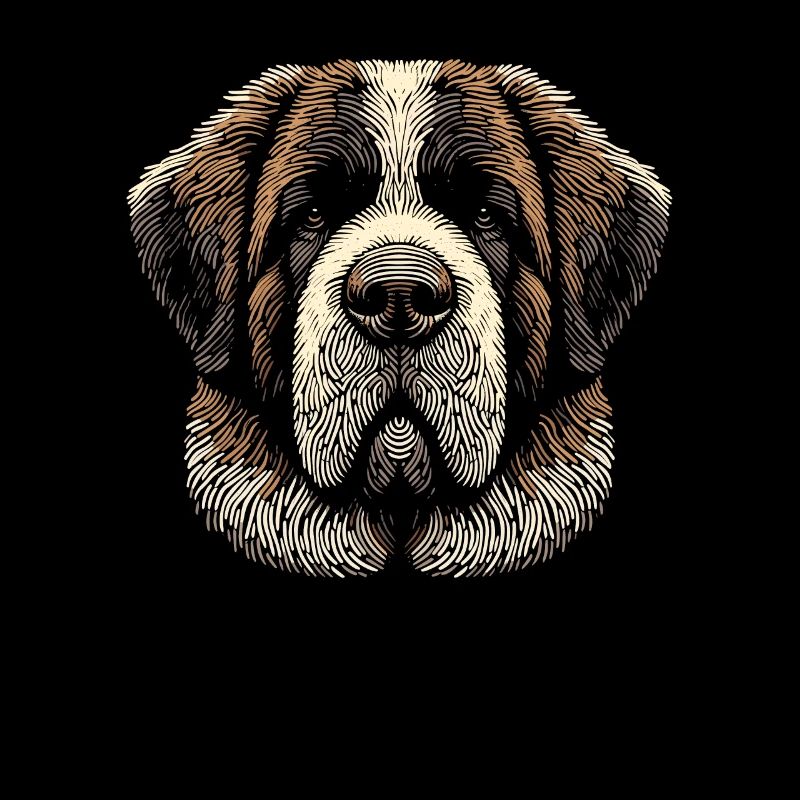 Empreinte digitale du Saint-Bernard