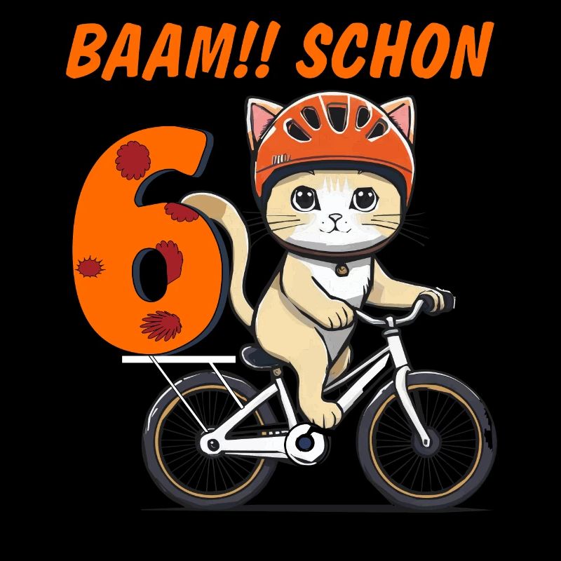 VÉLO CHAT BAAM !! DÉJÀ SIX