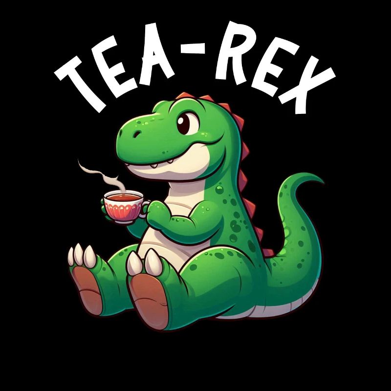 Tea Rex Dinosaur Lover T-Rex Tasse à thé
