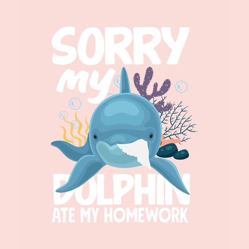Mon dauphin a mangé mes devoirs