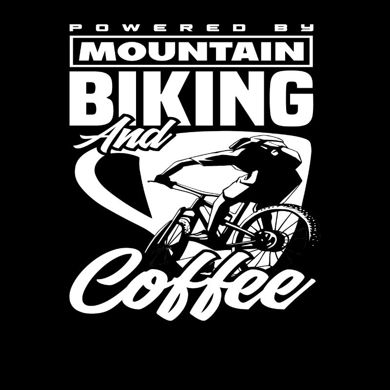 Mountain Biking Und Kaffee Leidenschaft