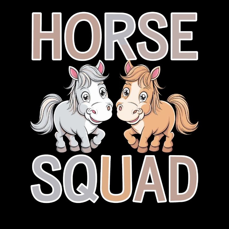 Groupes de chevaux Conception Horse Squad