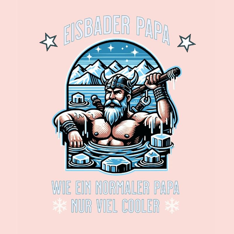 Der Wikinger Eisbader – Eisbaden im ewigen Eis