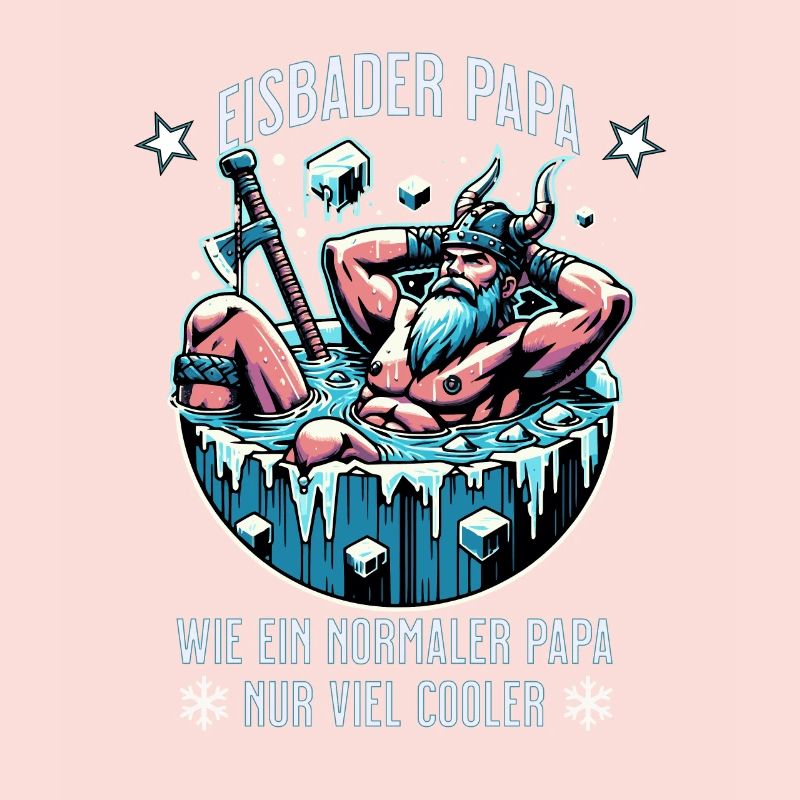 Der Eisbader Papa – Eisbaden im ewigen Eis