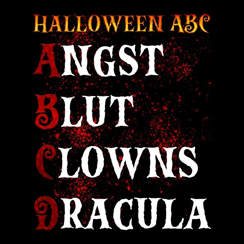 Halloween ABC ANGST BLUT CLOWNS DRACULA Lustiges