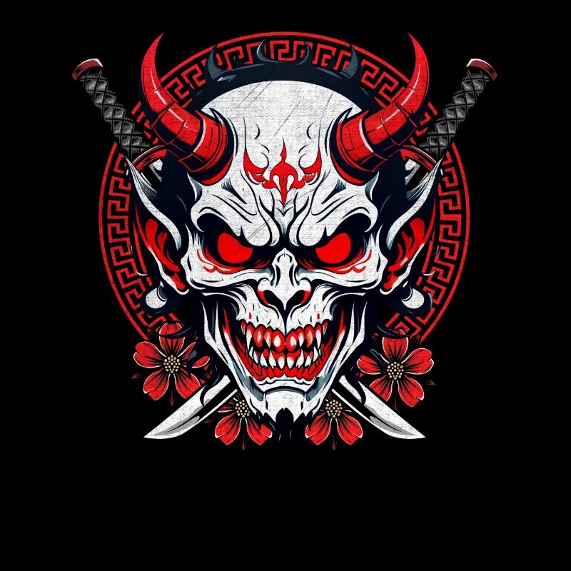 Japanese Demon Art Devil