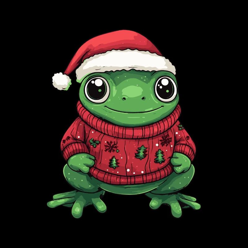 Grenouille Noël