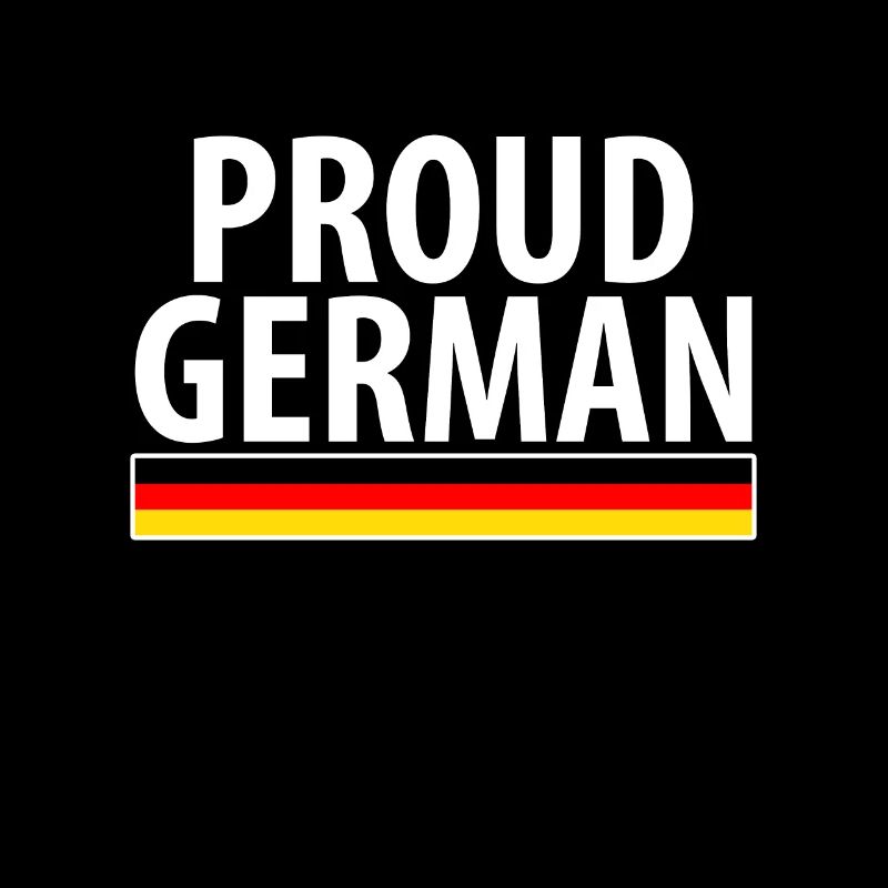 Proud German Germany German Flag
