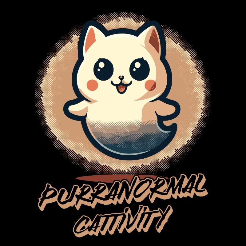 Lustiges Halloween Outfit Purranormal Cattivity