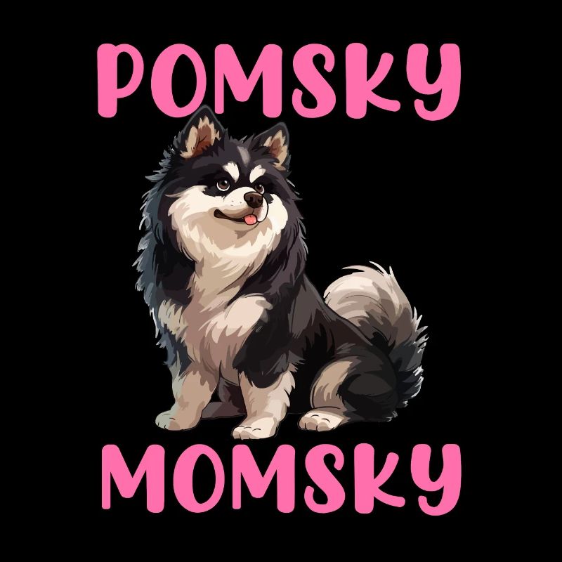 Pomsky Momsky dog