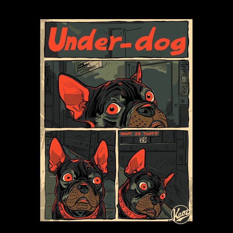 Le bouledogue français outsider
