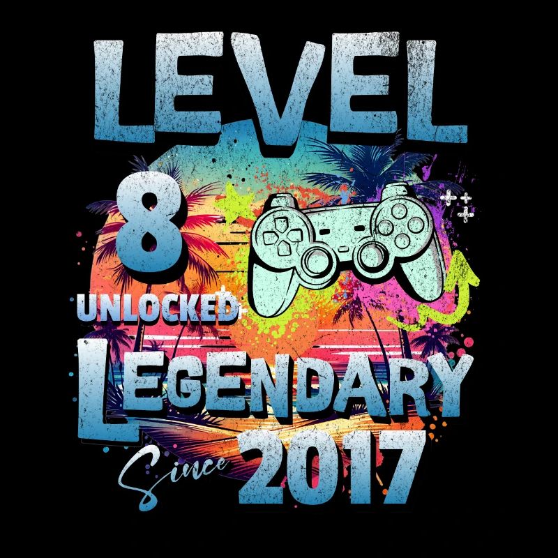 Level 8 Unlocked since 2017 Birthday