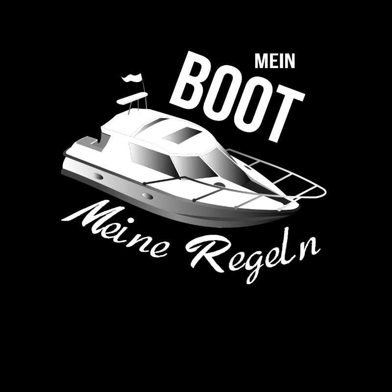 Mein Boot meine Regeln Motorboot