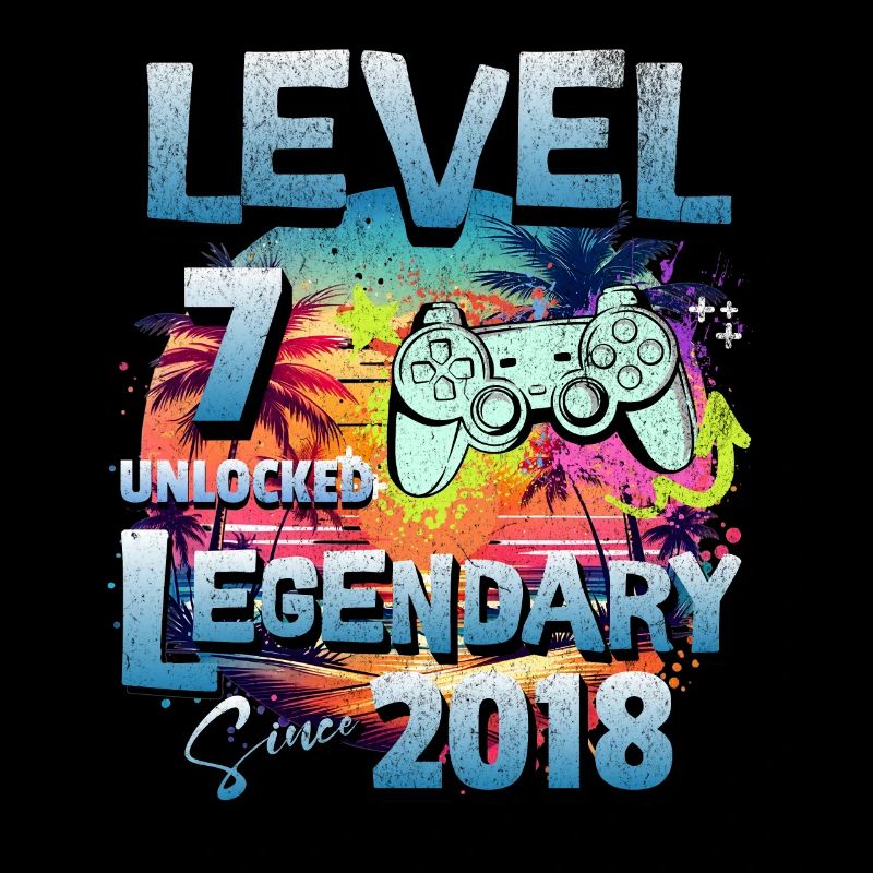 Level 7 Unlocked since 1982 Birthday