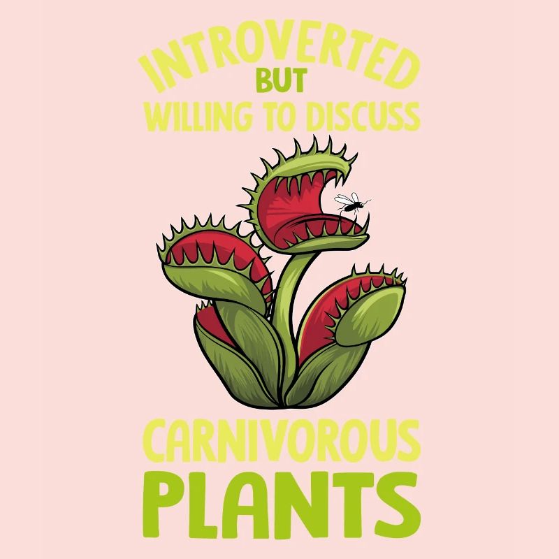 Venus Flytrap Carnivore Plant Design