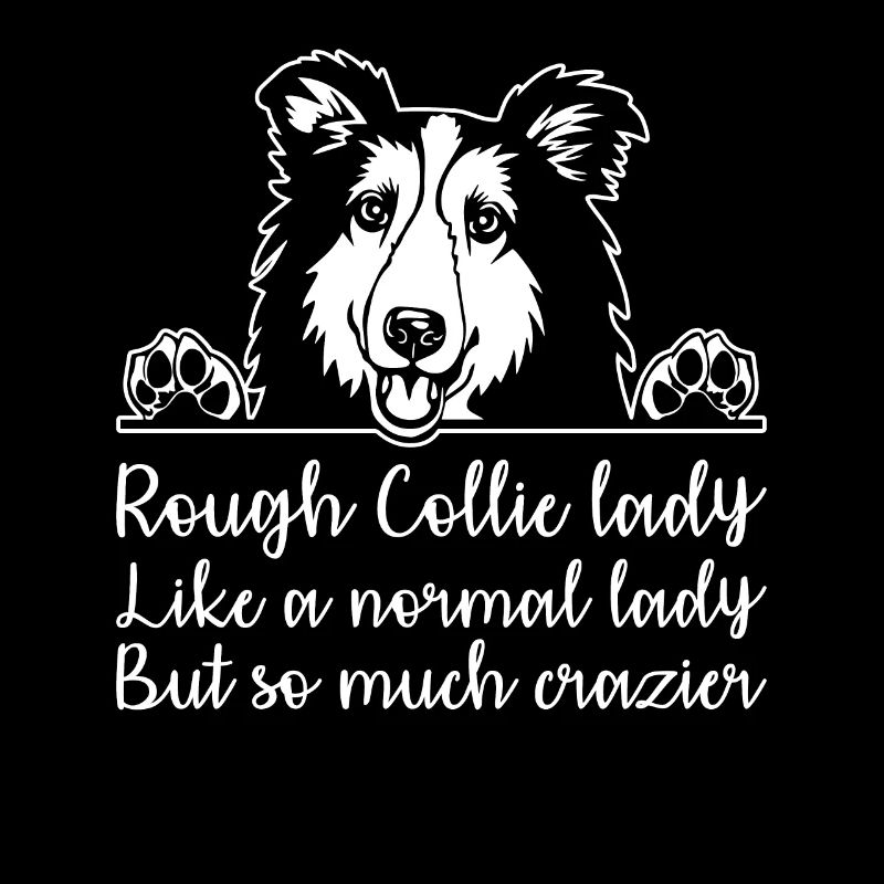 Rough Collie lady comme une dame normale mais tellement c