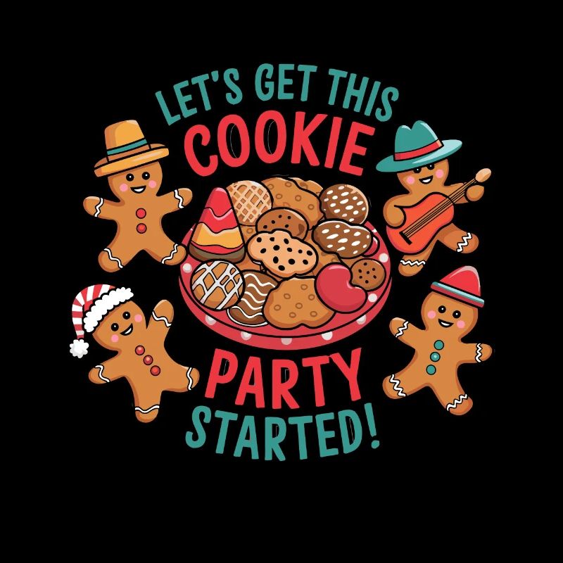 Christmas Time Cookies Gingerbread Baking