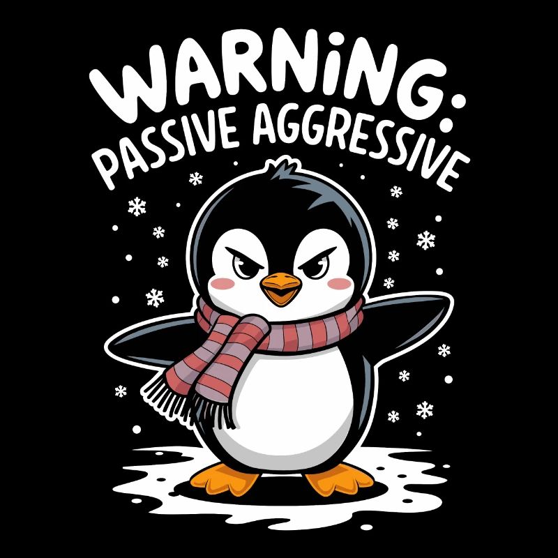 Warning: Passive Aggressive Pinguin Humor