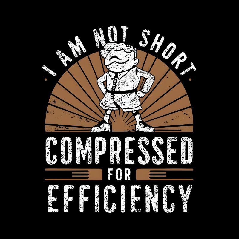 I am not short compressed for efficiency