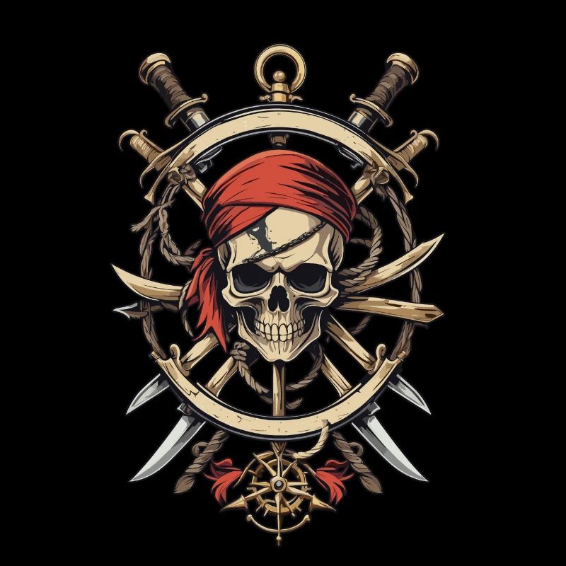 Drapeaux de pirate crâne Jolly Roger costume de pirate