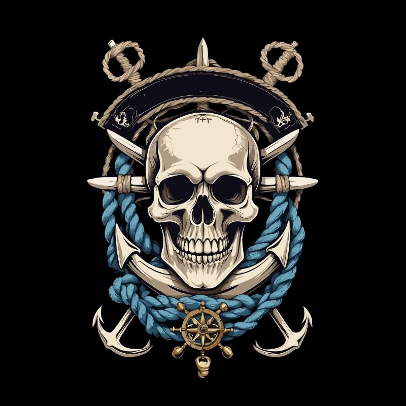Costume de Pirate Drapeau Drapeau Jolly Roger
