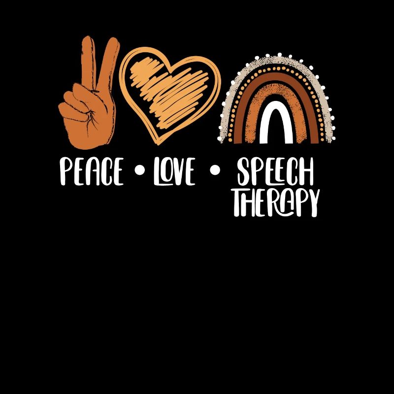 Peace Love Speech Therapy Design