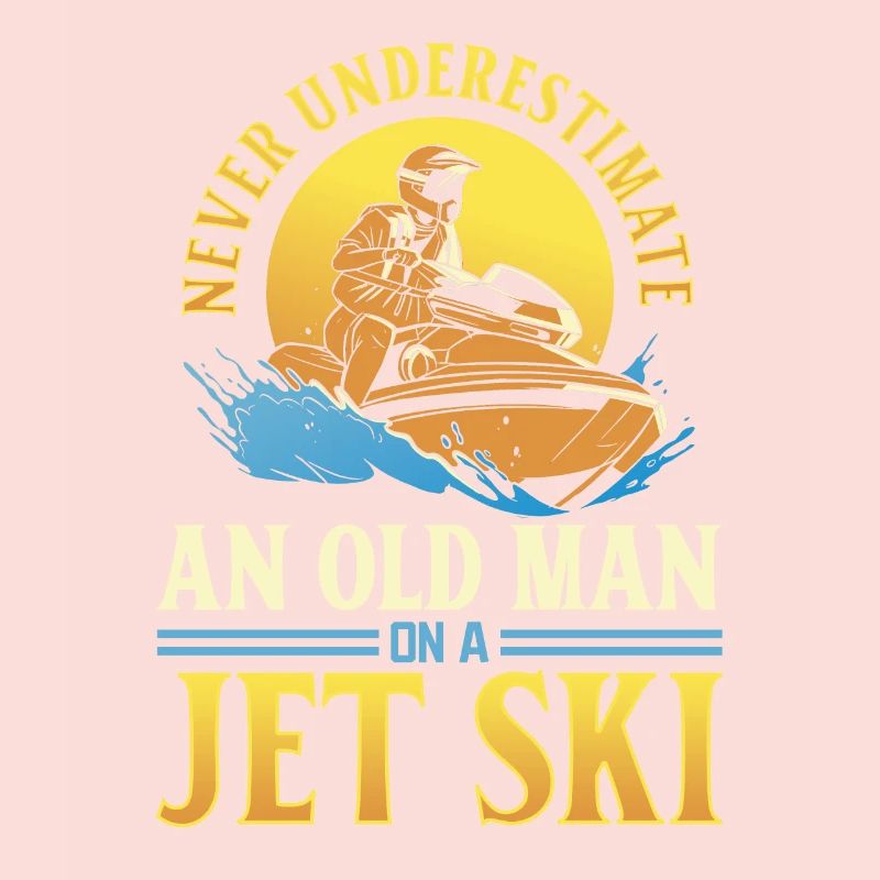 Never underestimate an old man on a jet ski - Jets