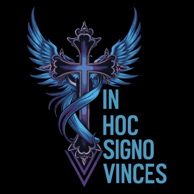 In Hoc Signo Vinces - Conception du symbole de la croix ailée