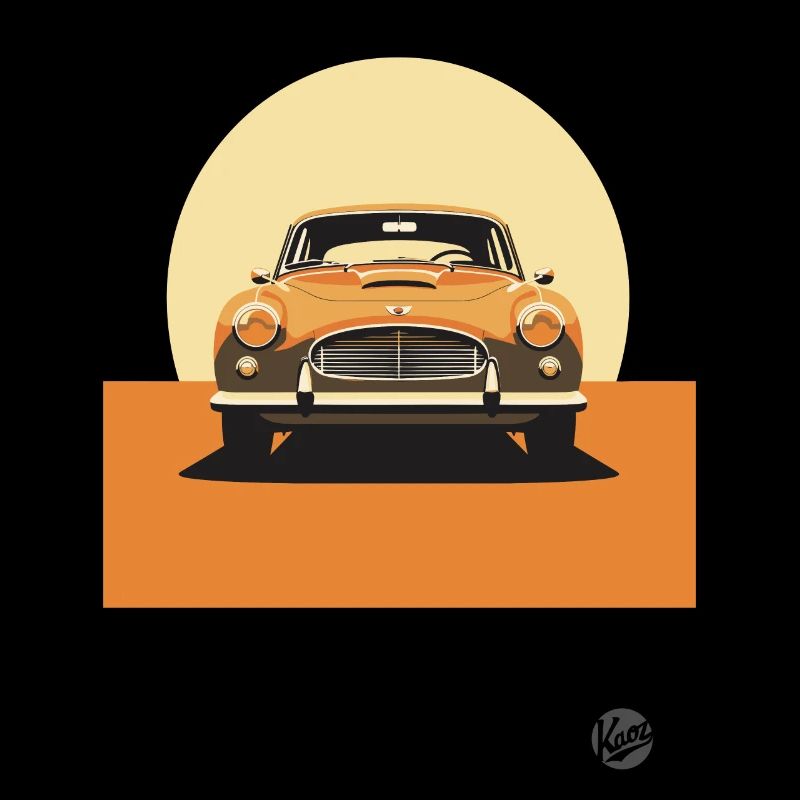 Minimalistisches Klassisches Auto Design