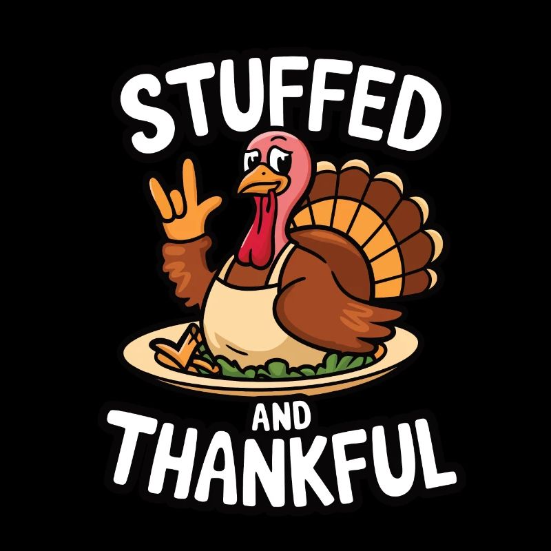 Dinde drôle de Thanksgiving