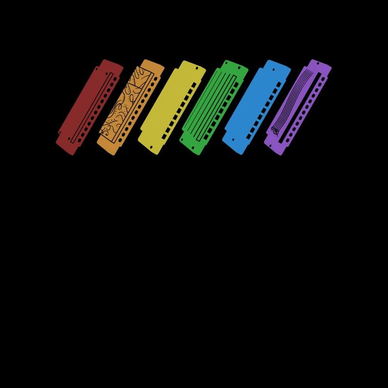 Harmonica LGBT Rainbow Harmonist Harmonicist