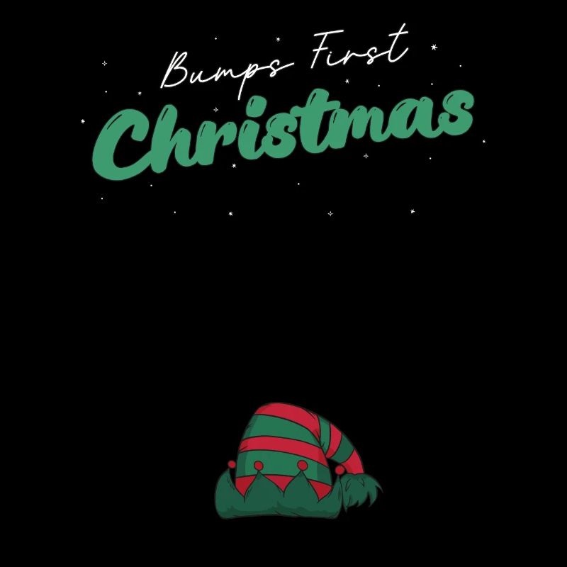 Première bosse de Noël - Grossesse drôle de bébé elfe
