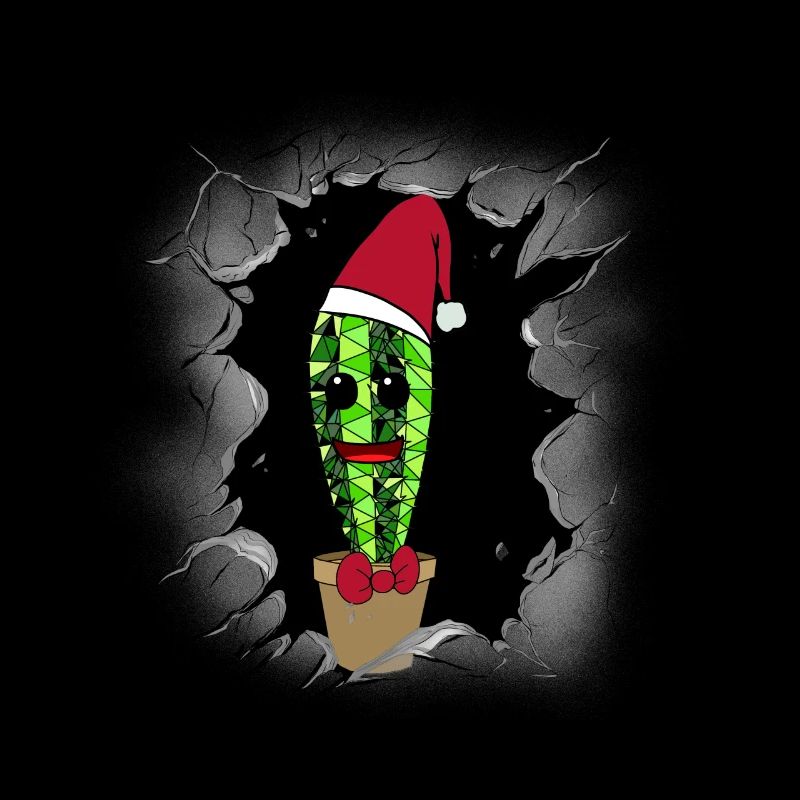Saint-Nicolas Belle-mère Noël Cactus