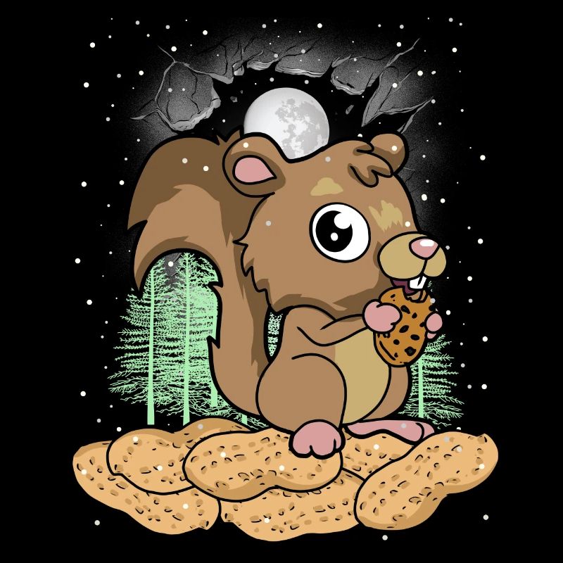 Forest Dwellers Nuts Eichhorn Xmas Christmas