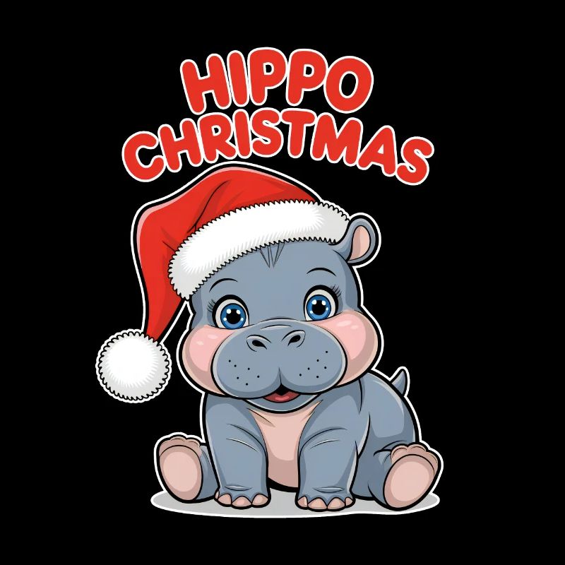 Joyeux Noël Hippo Fun