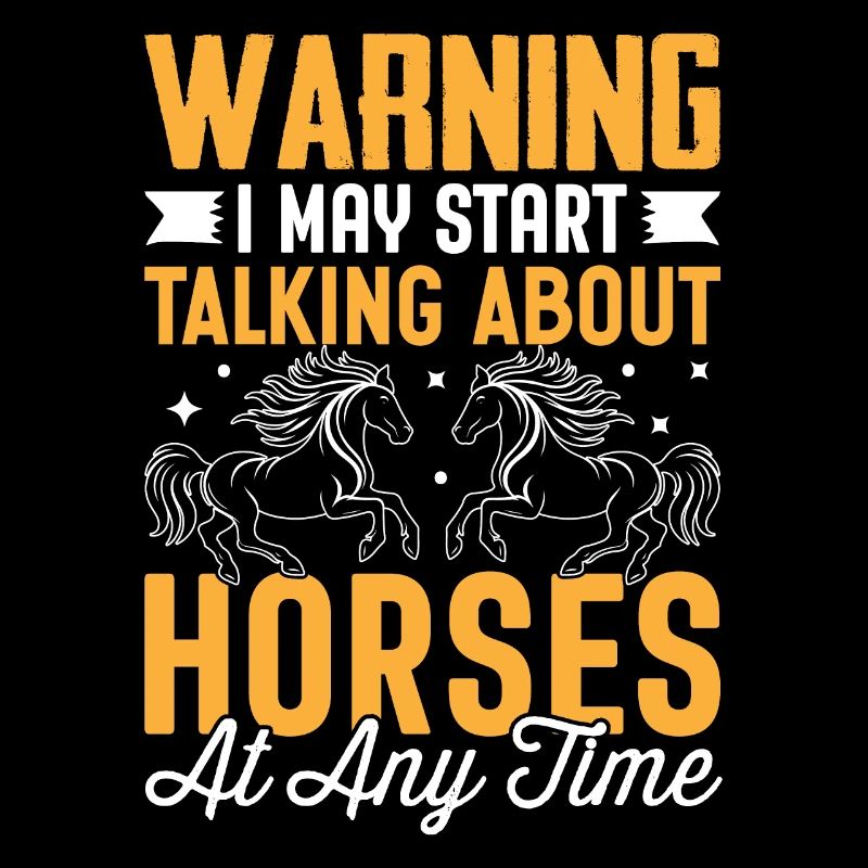 Could talk about horses