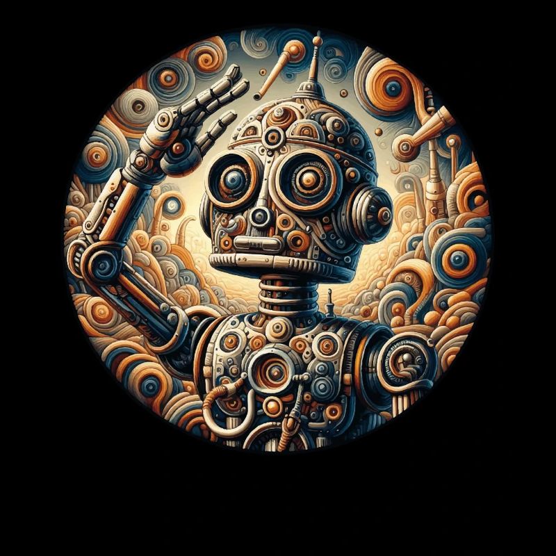 Robot, Garçon, Enfant, Salut, Science
