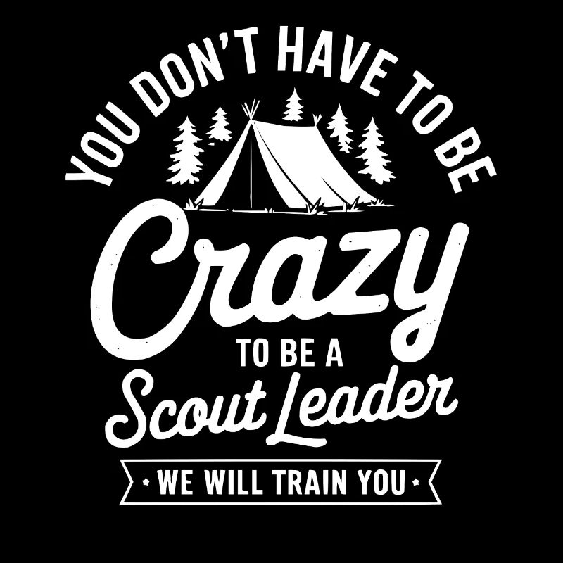 Scout Leader Scouting Campfire Camping Tent