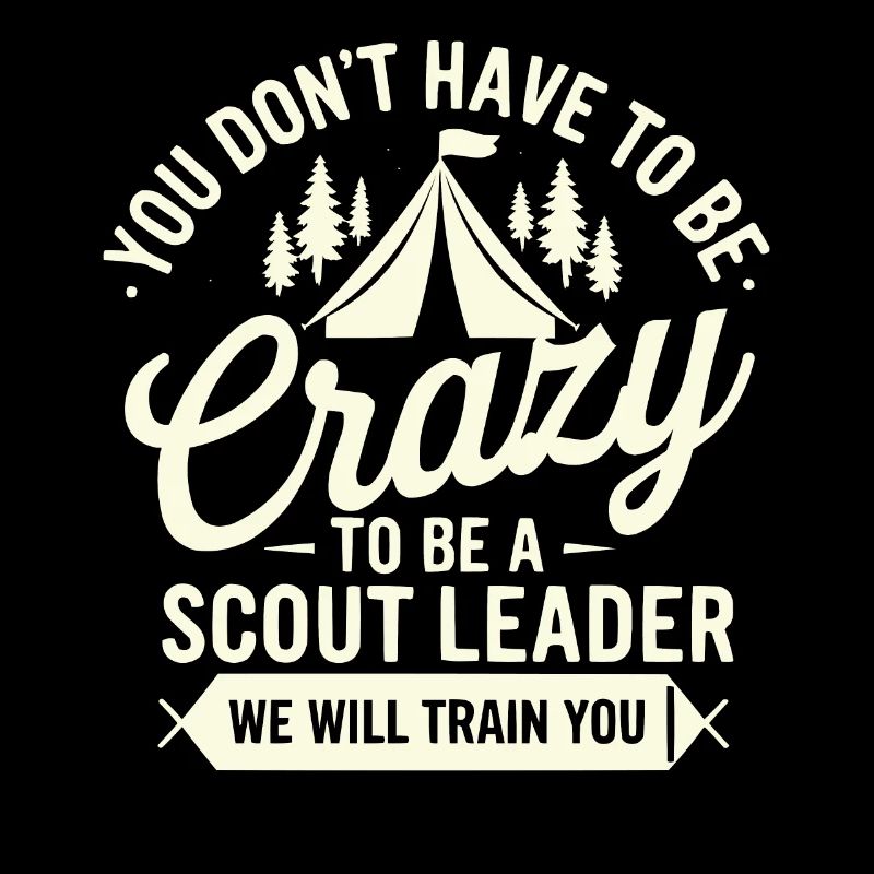 Scout Leader Scouting Campfire Camping Tent