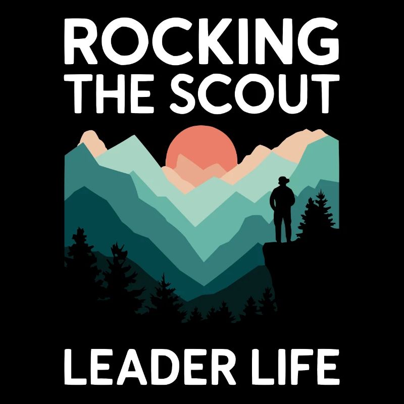 Scout Leader Scouting Campfire Camping Tent