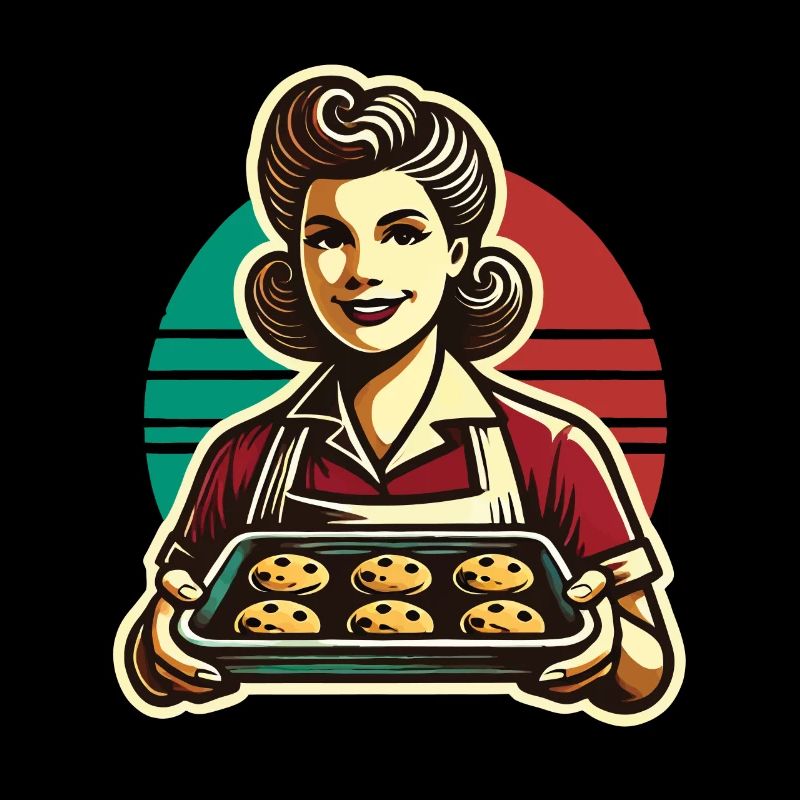 Nostalgic Baking Experience Retro
