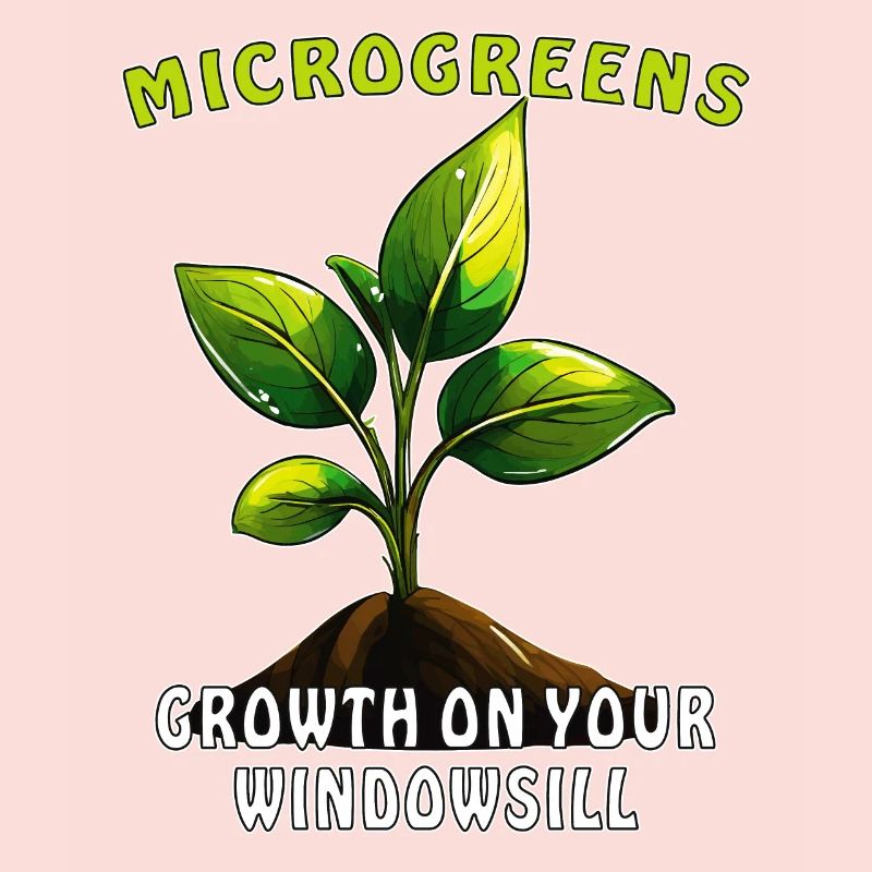 MICROGREENS GROWTH ON YOUR WINDOWSILL