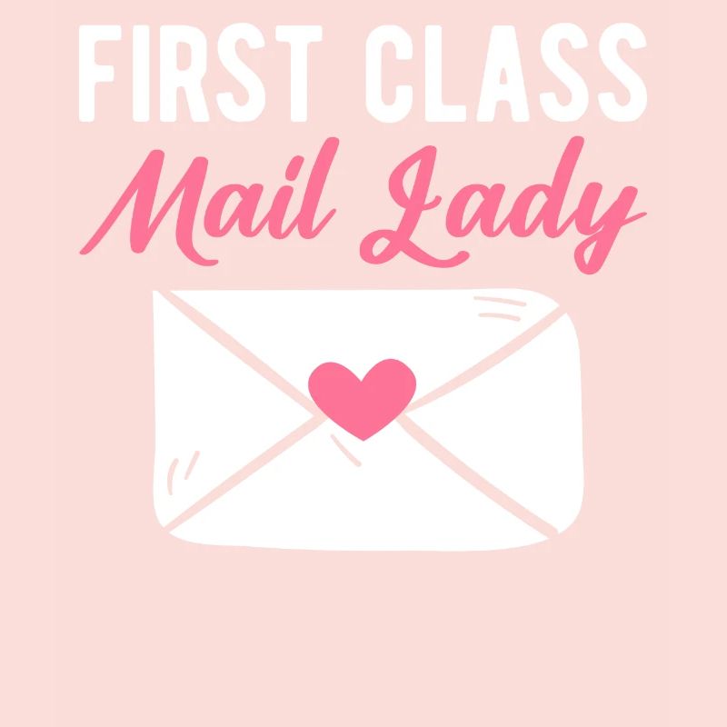 First Class Mail Lady Postal Worker