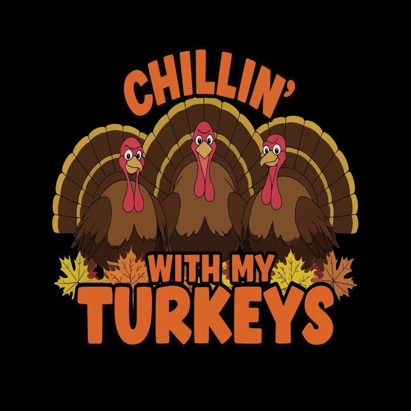 Dinde drôle de Thanksgiving