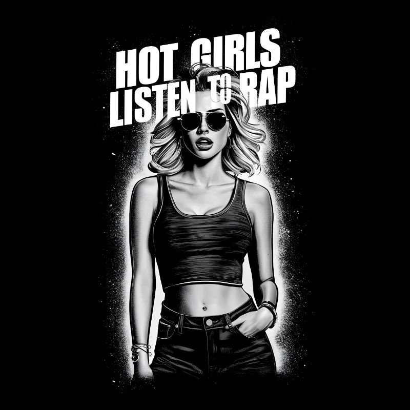 filles chaudes écoutent du rap