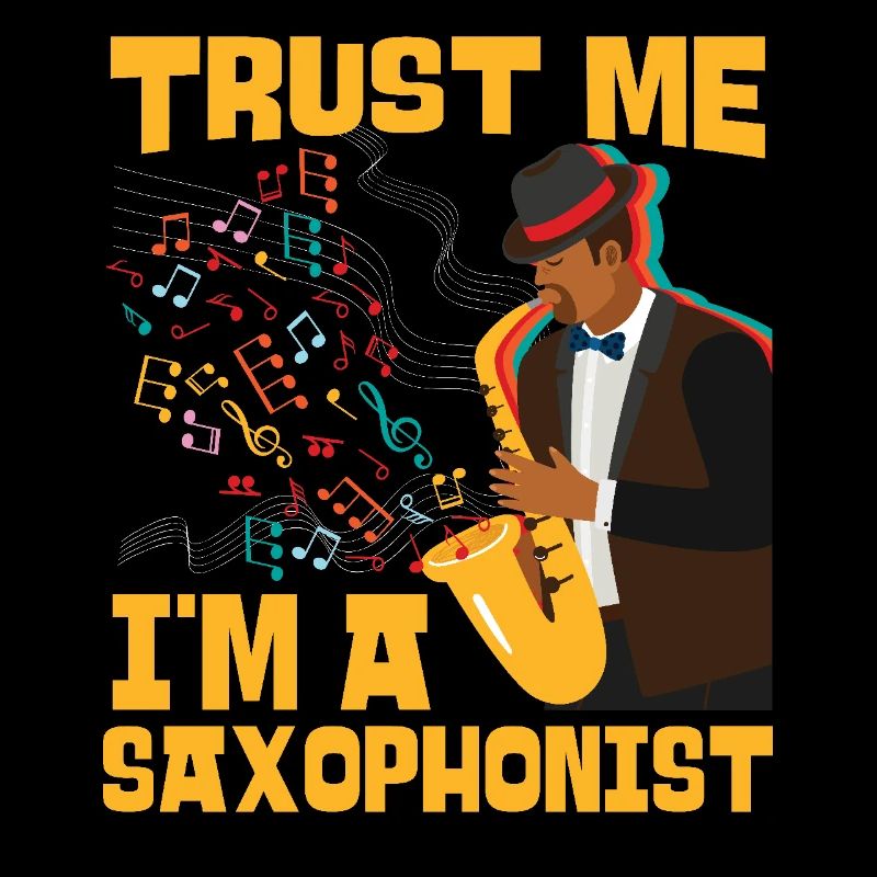 Saxophone Fais-moi confiance Je suis A