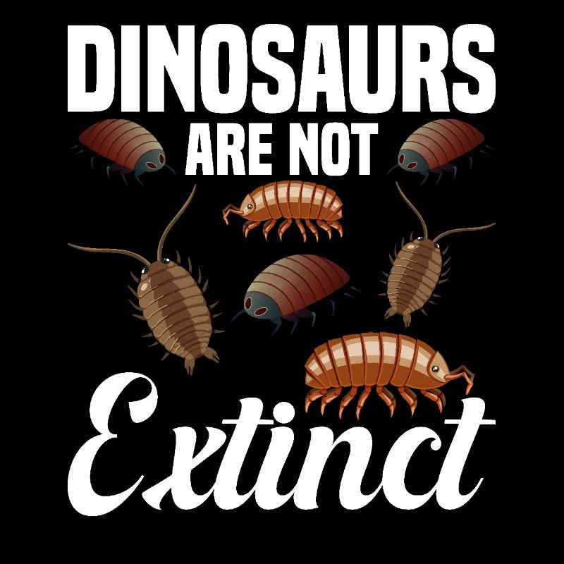 Rollie Pollie Dinosaur Lover Entomologist Pill Bug