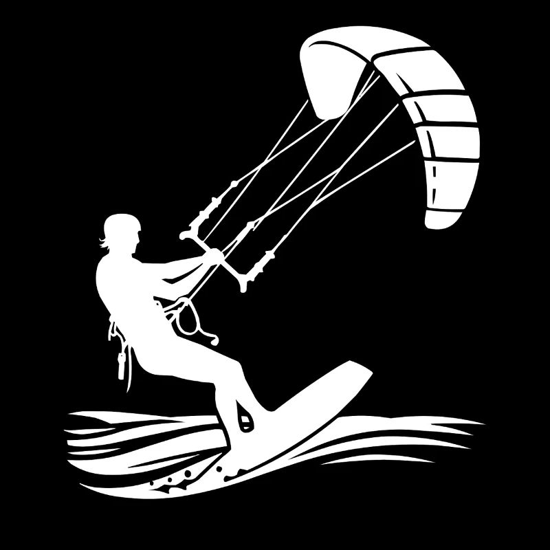 Kitesurf Kiteboard Surf Kiteboarder Surfeur