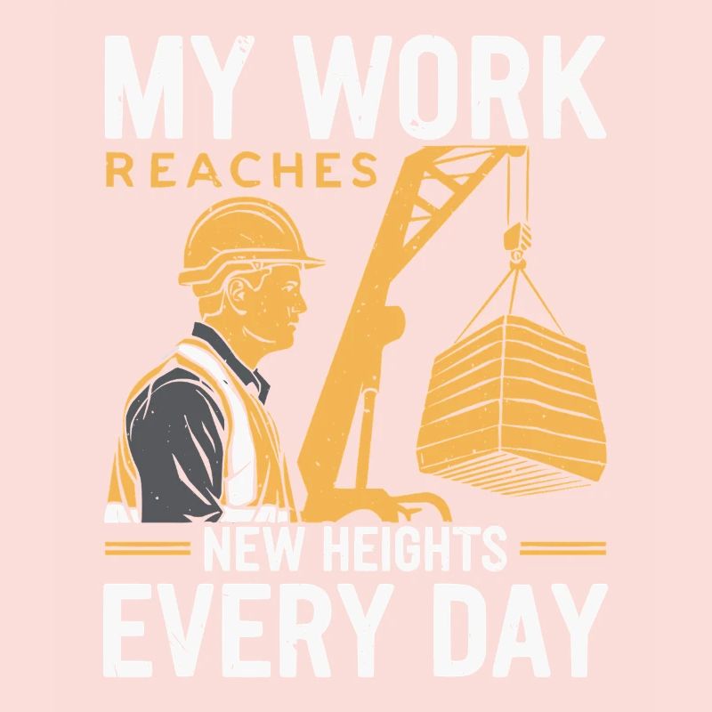 Crane Operator Job Profession Construction Worker